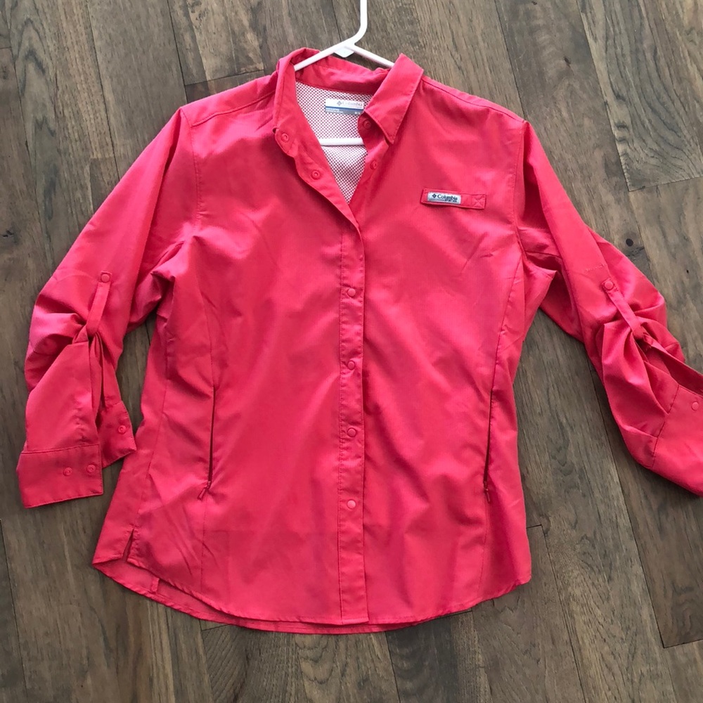 NWOT Pink Columbia PFG size M